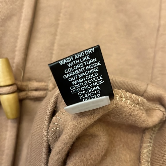 Torrid Tan Hooded Toggle Coat - Picture 9 of 9